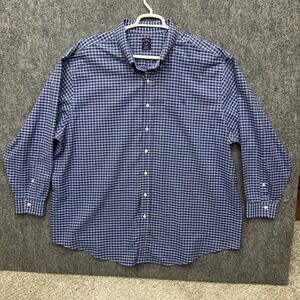 Brooks Brothers original polo shirt button down long sleeve men's size 3XL blue
